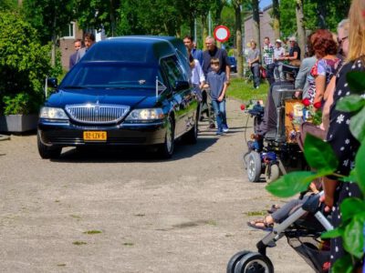 Erehaag voor Inge Caljouw