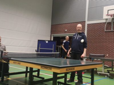 Tafeltennis Goes verzorgt clinic tijdens de Sport Intro