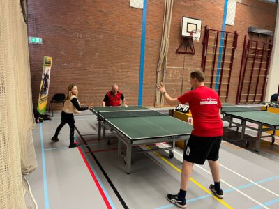 Goeie prestaties voor de tafeltennissers in Zoetermeer