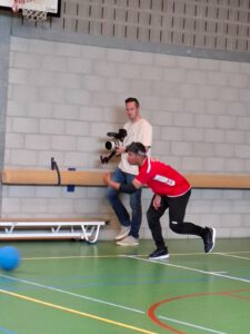 goalball actie voor omroep zeeland